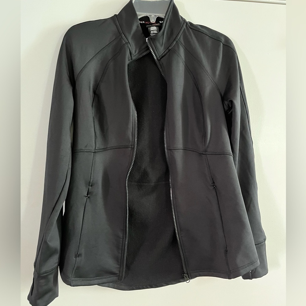 Spyder Black Utility Jacket Medium - image 1